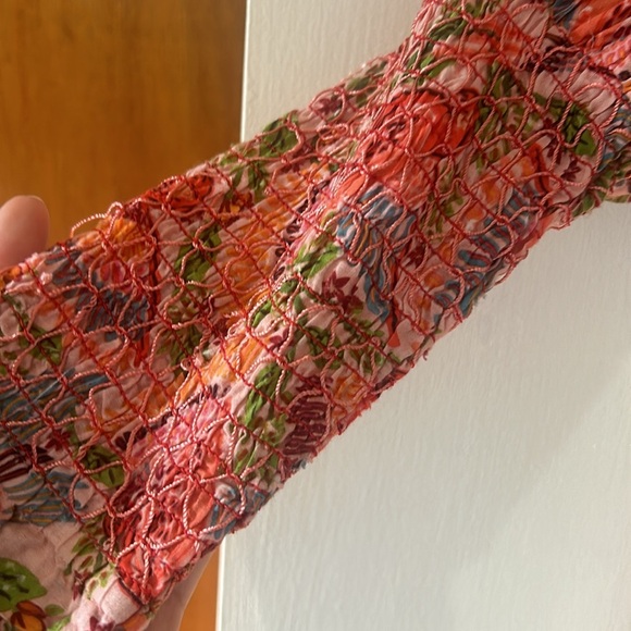 Farm Rio Pink Macaw long sleeve maxi dress - Picture 6 of 7